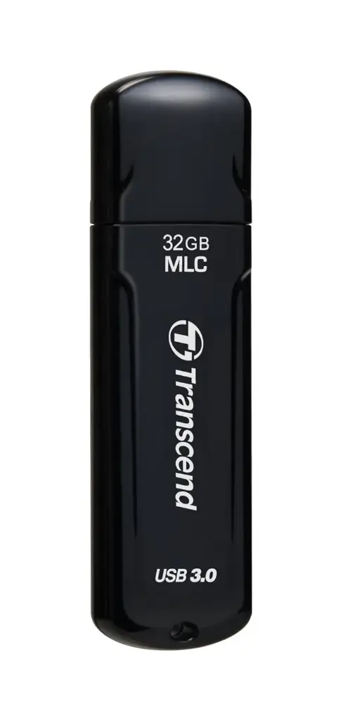 Transcend TS32GJF750K 32GB, USB3.1, Pen Drive, MLC, Black