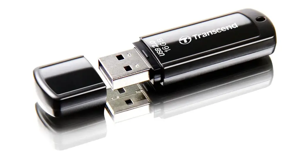 Transcend TS16GJF350 16GB, USB2.0, Pen Drive, Classic, Black