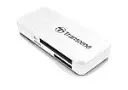 Transcend TS-RDF5W SD/microSD Card Reader, USB 3.1 Gen 1, White
