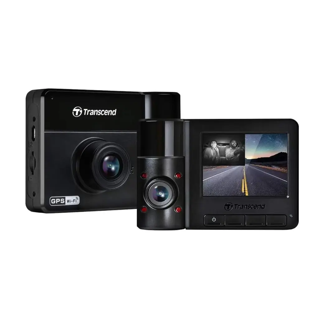 Transcend -64G 64GB, Dashcam, DrivePro 550, DTS-DP550Bual cam 1080P