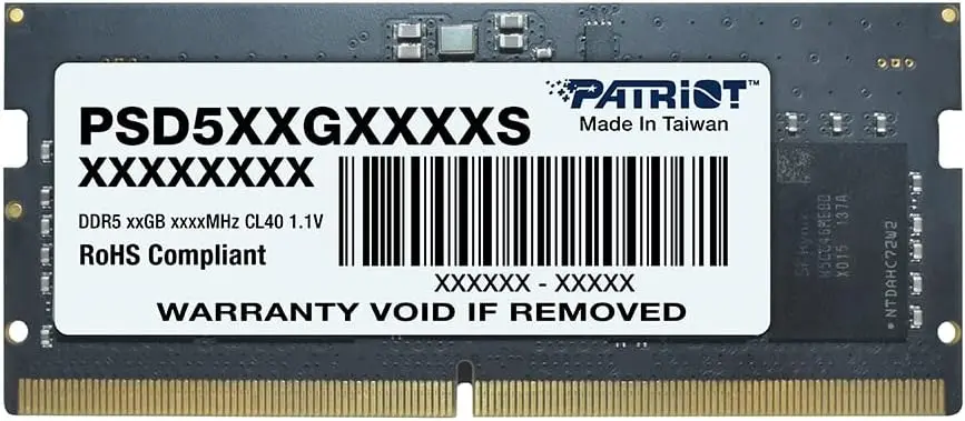 Patriot Signature Line DDR5-5200 SODIMM 32GB PSD532G52002S
