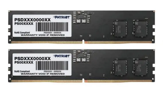 Patriot Signature Line_DDR5-5600 UDIMM 32GB [16GBx2] PSD516G5600K