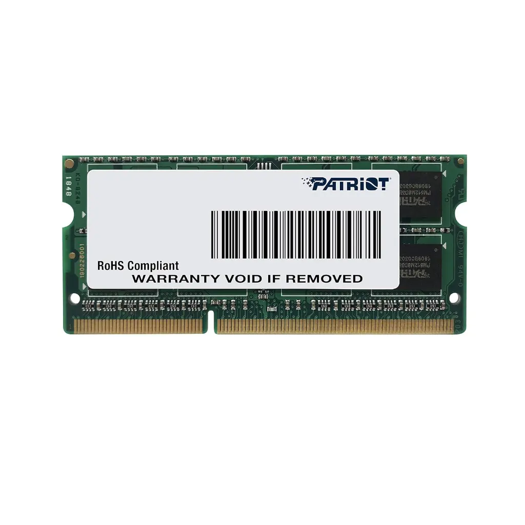 Patriot Signature Line_DDR3-1600 SODIMM 4GBx1 PSD34G1600L81S