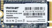 Patriot 1TB P420 Mini PCIe Gen4 x4 (NVMe 1.4) M.2 2242 SSD P420MP1TBM24