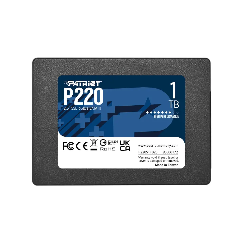 Patriot 1TB P220 SATA III Internal 7mm SSD P220S1TB25