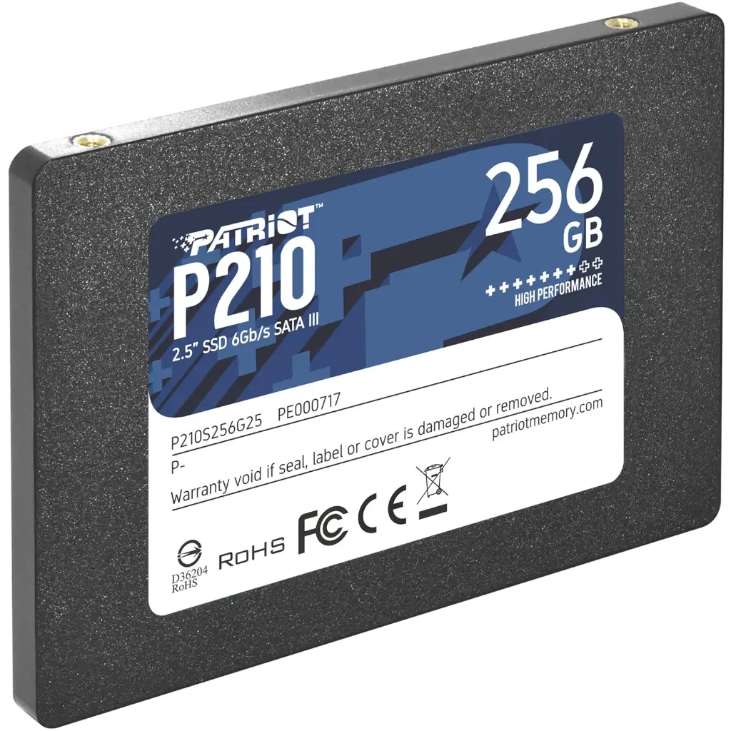 Patriot 500 P210 SATA III Internal 7mm SSD P210S256G25