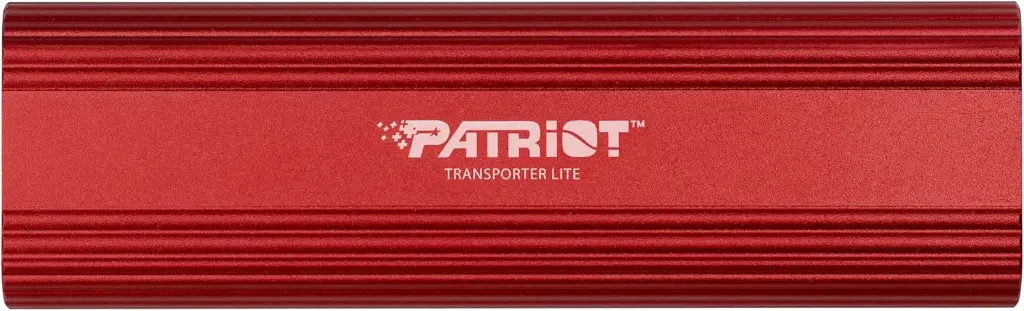 Patriot 512GB TRANSPORTER LITE (Red) External Portable SSD PTPL512GPEC                                                                                               