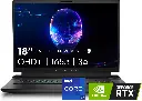Dell Alienware M18 R2 Gaming Laptop-18 QHD+ 165Hz 3ms Display, Intel Core 14900HX, 32GB DDR5 RAM, 1TB SSD, NVIDIA GeForce RTX 4080 12 GB GDDR6, Win 11+MSO'21+McAfee 15 Month-Dark Metallic Moon/4.23Kg.