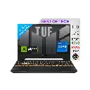ASUS TUF F15 13th Gen, Intel Core i7-13620H Gaming Laptop(NVIDIA RTX 4060-8GB/140W TGP/16GB RAM/512GB SSD/FHD/15.6"/144Hz/RGB KB/90Whr/Windows 11/Mecha Gray/2.20kg) FX507VV-LP287W
