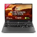 Lenovo Smartchoice LOQ AMD Ryzen 7 7435HS, NVIDIA RTX 4050-6GB, 24GB RAM, 512GB SSD, 15.6"/39.6cm, Windows 11, MS Office Home 2024, Grey, 2.4Kg, 83JC00EGIN, 100% sRGB, 3 Mon. Game Pass Gaming Laptop