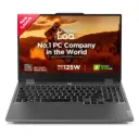 Lenovo Smartchoice LOQ AMD Ryzen 5 7235HS | NVIDIA RTX 3050 6GB (24GB RAM/512GB SSD/15.6" (39.6cm)/Windows 11/Office Home 2024/100% sRGB/3 Mon. Game Pass/Grey/2.4Kg), 83JC00EFIN Gaming Laptop