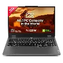 Lenovo LOQ 2024, AMD Ryzen 5 7235HS, NVIDIA RTX 3050-6GB, 12GB RAM, 512GB SSD, FHD IPS 144Hz 300Nits, 15.6"/39.6cm, Windows 11, MS Office 21, Grey, 2.4Kg, 83JC0031IN, 3 Mon. Game Pass Gaming Laptop
