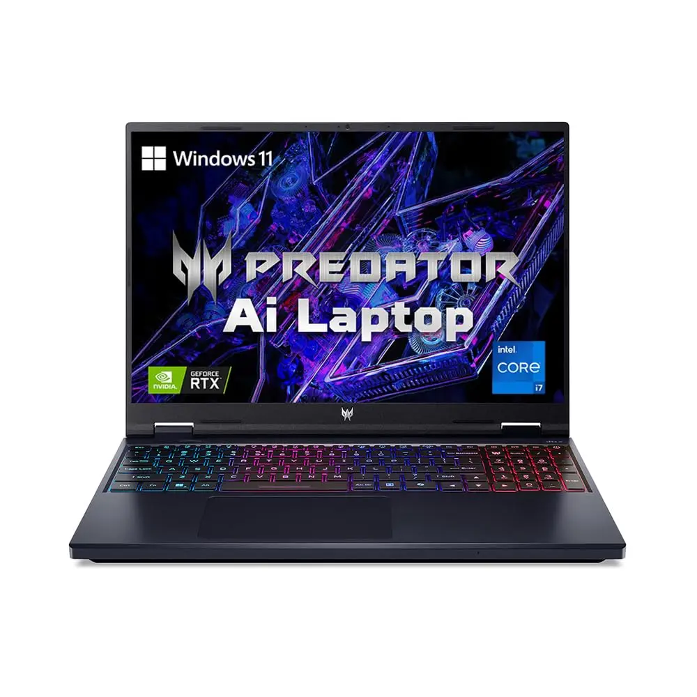 Acer Predator Helios Neo 16 Gaming Laptop 14th Gen Intel Core i7 Processor (Windows 11 Home/16 GB/1 TB SSD/NVIDIA GeForce RTX 4050) PHN16-72 with 40.64 cm (16") WUXGA Display