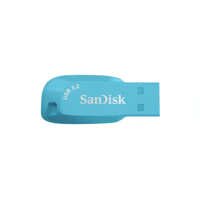 SanDisk Ultra Shift USB Flash Drive 128GB, USB 3.2 Gen 1, Bachelor Button Colour [SDCZ410-128G-I35BB]