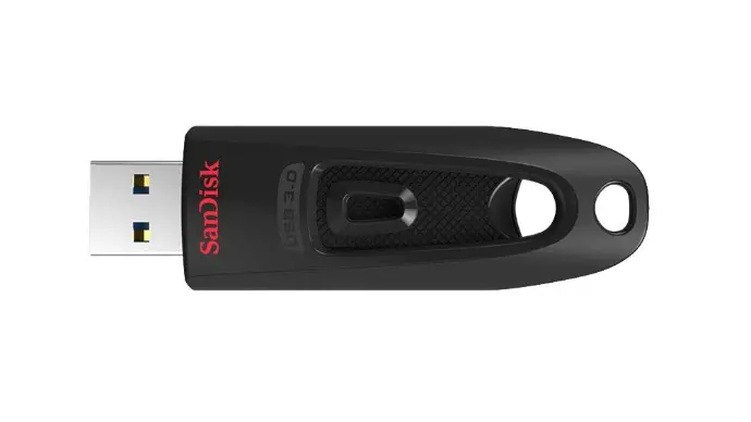 SanDisk Ultra USB 3.0 Flash Drive, CZ48 64GB, USB3.0, Black, stylish sleek design, 5Y [SDCZ48-064G-I35]