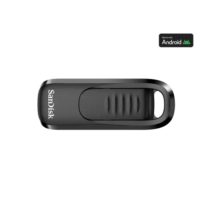 SanDisk Ultra® Slider USB Type-C™ Drive 512GB, 400MB/s Read [SDCZ480-512G-I35]