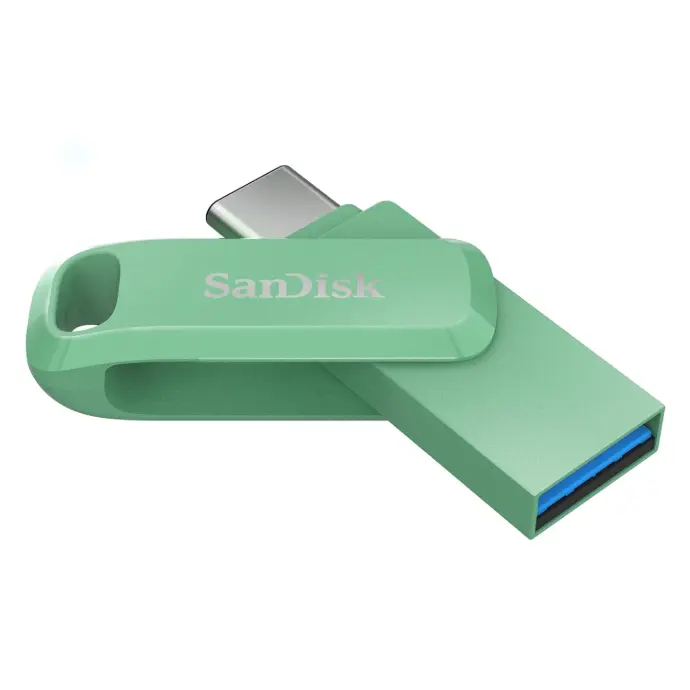 SanDisk Ultra Dual Drive Go Pen Drive, USB Type-C India Only Absinthe Green 400MB/s 1TB [SDDDC3-1T00-I46GPD]