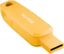 SanDisk Mobile Pen Drive USB C & USB A, 100MB/s, 64GB - Yellow Daffodil Color [SDDDC6-064G-I46YD]