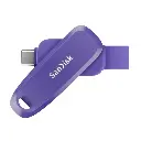 SanDisk Mobile Pen Drive USB C & USB A, 100MB/s, 512GB - Purple Opulence Color [SDDDC6-512G-I46PO]