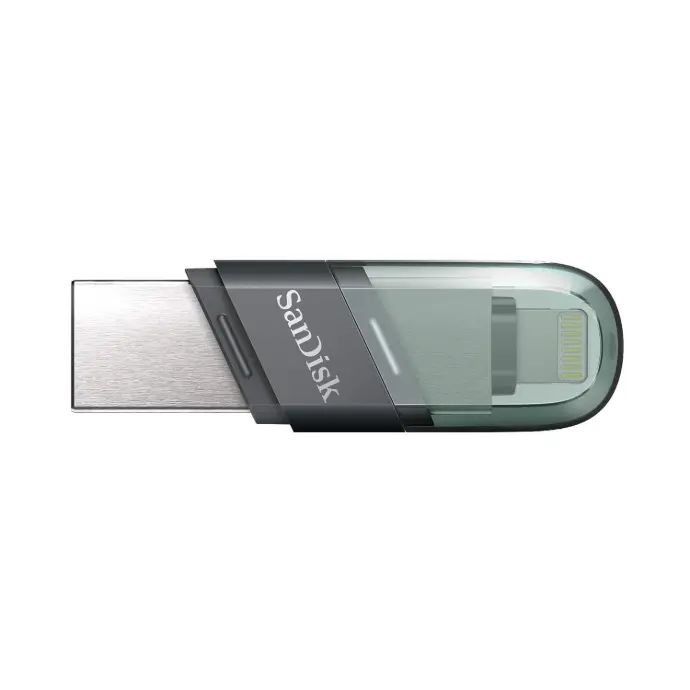 iXpand Flash Drive Flip 128GB for iOS and Windows [SDIX90N-128G-GN6NE]
