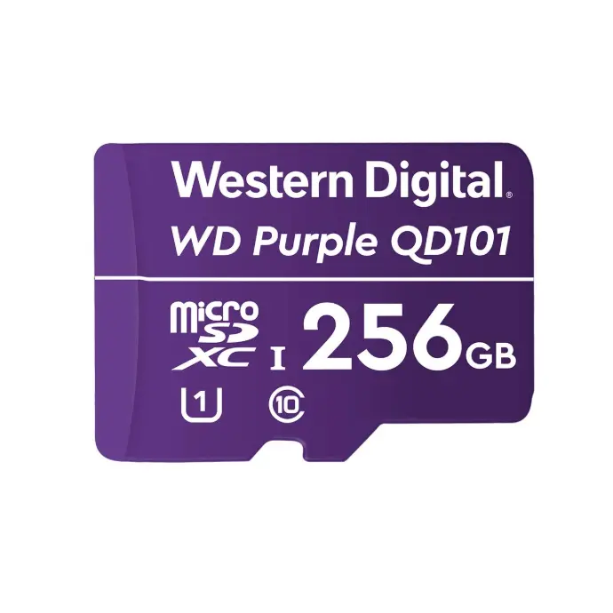 WD pruple Surveillance card, 256GB [WDD256G1P0C/85AEL0]