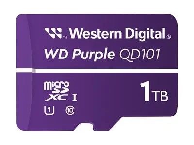WD pruple Surveillance card, 1TB [WDD100T1P0C/85AEL0]