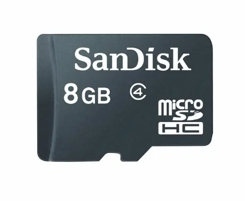 SanDisk microSDHC, SDQM 8GB, C4, 3x5, 5Y [SDSDQM-008G-B35]