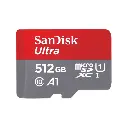 SanDisk Ultra UHS I 512GB MicroSD Card 150MB/s R, for Smartphones, 10 Y Warranty [SDSQUAC-512G-GN6MN]