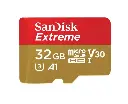 SanDisk Extreme microSDHC UHS-I Card- 32GB [SDSQXAF-032G-GN6MN]