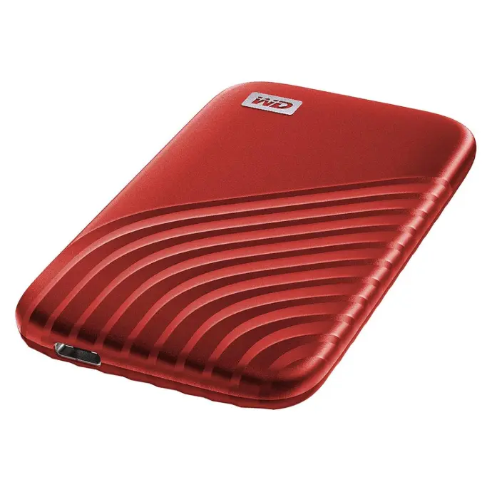 My Passport™ SSD 2TB Red, 1050MB/s Read, 1000MB/s Write, PC & Mac Compatiable [WDBAGF0020BRD-WESN]