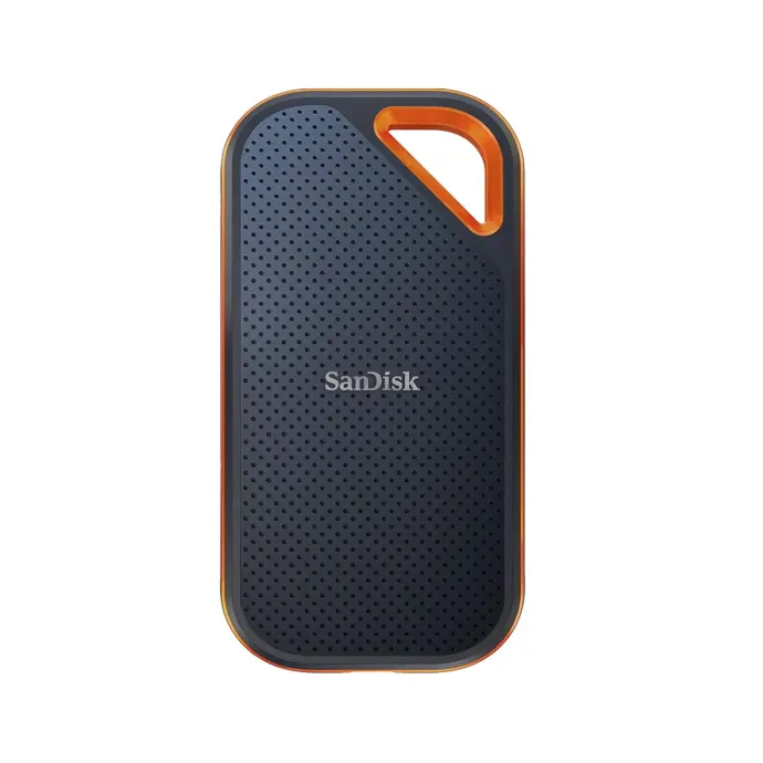 SanDisk Extreme Pro Portable SSD 2000MB/s 2TB, IP 65 resistance and 3-meter drop protection [SDSSDE81-2T00-G25]