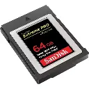 SanDisk Extreme PRO CFexpress Type B Card 64GB, 1500MB/s Read, 800MB/s Write [SDCFE-064G-GN4NN]