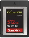 SanDisk Extreme PRO CFexpress Type B Card 512GB, 1700MB/s Read, 1400MB/s Write [SDCFE-512G-GN4NN]