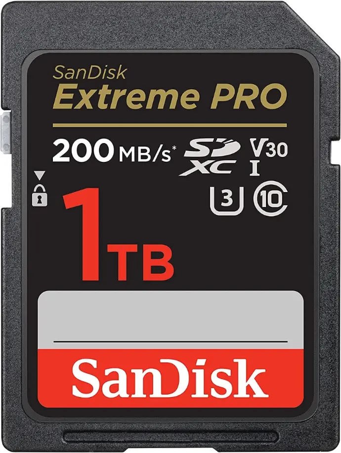 SanDisk Extreme Pro SD UHS I 1TB Card for 4K Video for DSLR and Mirrorless Cameras 200MB/s Read & 140MB/s Write, Lifetime Warranty [SDSDXXD-1T00-GN4IN]