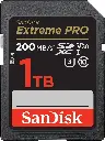 SanDisk Extreme Pro SD UHS I 1TB Card for 4K Video for DSLR and Mirrorless Cameras 200MB/s Read & 140MB/s Write, Lifetime Warranty [SDSDXXD-1T00-GN4IN]