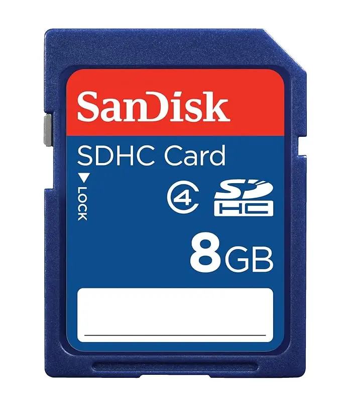 SanDisk SDHC, SDB 8GB, C4, 3x5, 5Y [SDSDB-008G-B35]