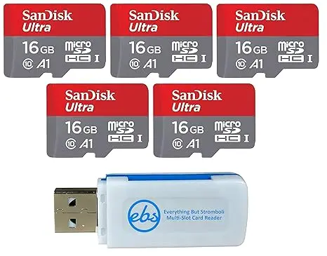 SanDisk Ultra microSD UHS-I Card 16GB [SDSQUA4-016G-GN6MN ]