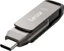 128GB Lexar® Dual Type-C and Type-A USB 3.1 flash drive, up to 130MB/s read | LJDD400128G-BNQNG