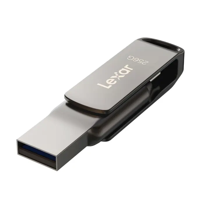 256GB Lexar® Dual Type-C and Type-A USB 3.1 flash drive, up to 130MB/s read | LJDD400256G-BNQNG