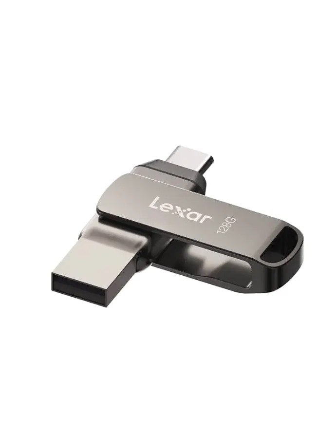 128GB Lexar® Dual Type-C and Type-A USB 3.2 flash drive, up to 130MB/s read | LJDD300128G-BNBNG