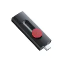256GB Lexar® Dual Type-C and Type-A USB 3.2 flash drive, up to 130MB/s read | LJDD300256G-BNBNG