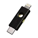 Yubico - YubiKey 5Ci - Two-Factor authentication Security Key for Android/PC/iPhone, Dual connectors for Lighting/USB-C - FIDO Certified [5060408462508]