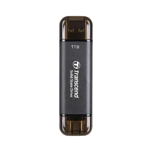 TRANSCEND 1TB SSD EXT. – SOLID STATE DRIVE FOR FAST DATA ACCESS (MODEL: TS1TESD310C)