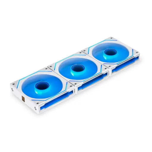 XPG Vento 120 ARGB Case Fan/Cooler for PC with 9 LEDs, 1200 RPM, 45.3 CFM Fan Airflow - VENTO120ARGB-BKCWW